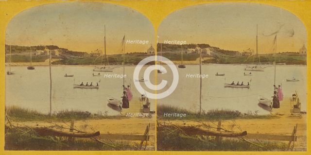 The Regatta., about 1865. Creator: Benjamin West Kilburn.