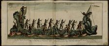 The Regatta in Venice in honor of Prince Edward (1739-1767), Duke of York, on June 4, 1764 , ca 1764 Creator: Anonymous