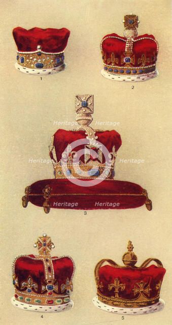 'The Regalia. - 1', c1911. Creator: Unknown.