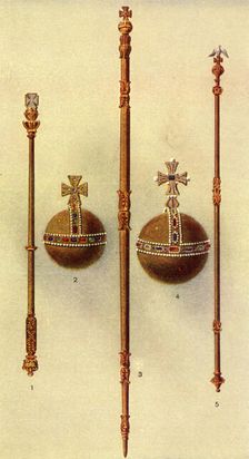 The Regalia. - 2 c1911. Creator: Unknown