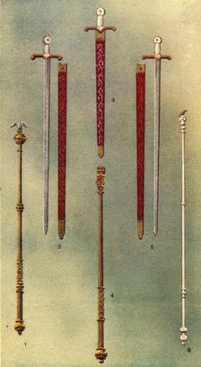 The Regalia. - 3 c1911. Creator: Unknown