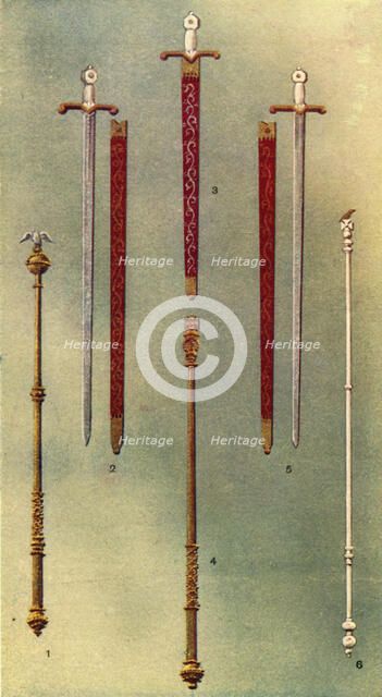 'The Regalia. - 3', c1911. Creator: Unknown.