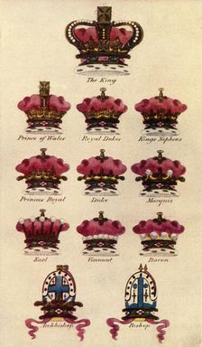 The Regalia. - 8 c1911. Creator: Unknown