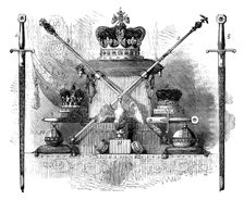 The Regalia of England, c1820 (c1895)