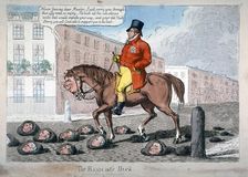 The Regent's Hack 1812. Artist: Anon
