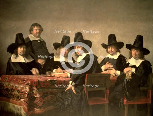 The regents of the orphanage of Haarlem, 1663.
