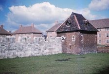 The Red Tower at the end of Yorks Medieval City Walls, 20th century. Artist: CM Dixon