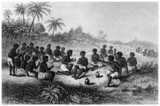 The Red Water Ordeal, as Practised Among the Nations of Northern Guinea Artist: J Le Conte