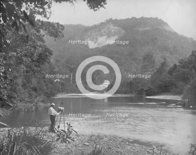 'The Red Bluff', 19th century. Artist: Unknown.