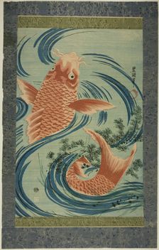 The Red Carp, c. 1804/18. Creator: Utagawa Toyokuni I