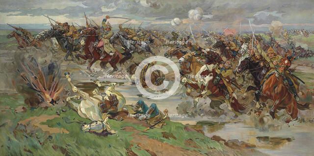 The Red Cavalry at Perekop, Early 1920s.