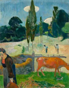 The Red Cow, 1889. Creator: Paul Gauguin