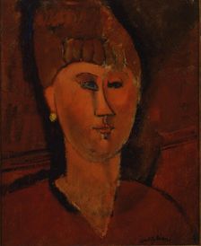 The Red-Headed Girl, 1915. Creator: Modigliani, Amedeo (1884-1920)