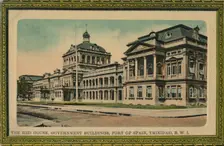 The Red House, Government Buildings, Port of Spain, Trinidad, B.W.I. early 20th century. Creator: Unknown
