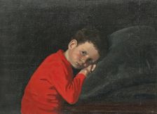 The Red Jersey, c1912. Creator: Mabel Nicholson