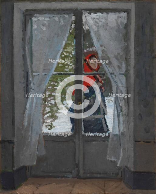 The Red Kerchief, c1868-1873. Creator: Monet, Claude (1840-1926).