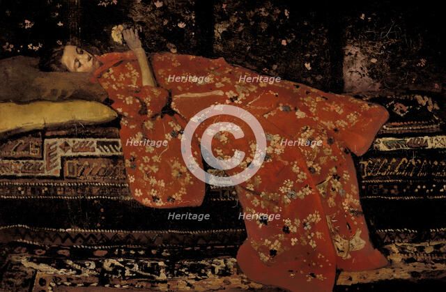 The Red Kimono, 1896.