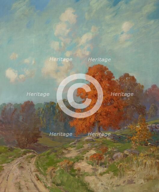 The Red Maple, 1858-1915. Creator: L Clarence Ball.