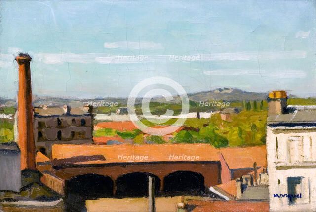 The Red Roofs. Artist: Marquet, Pierre-Albert (1875-1947)