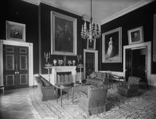 The Red Room, White House, (1904?). Creator: Unknown