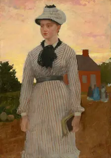 The Red School House, 1873. Creator: Winslow Homer