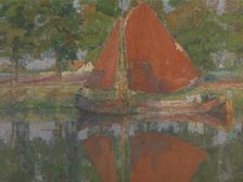 The Red Sail, 1901. Creator: Georges Buysse