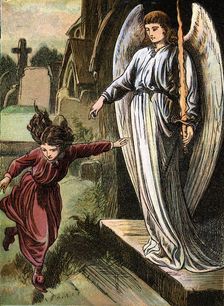 The Red Shoes, fairy story by Hans Christian Andersen, c1880