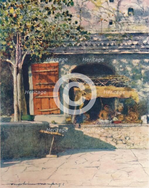 'The Red Shutter', 1905. Artist: Mortimer Luddington Menpes.