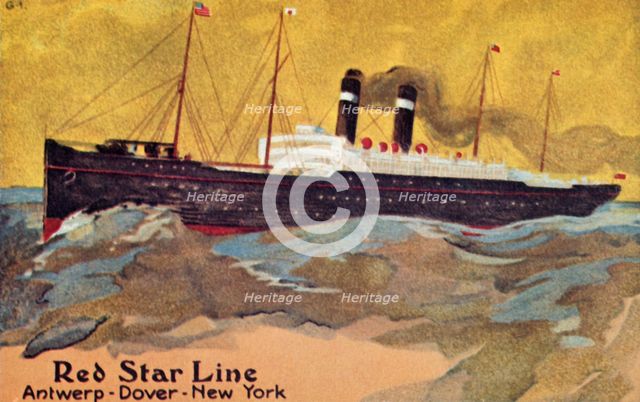'The Red Star Line', c1900. Creator: Unknown.