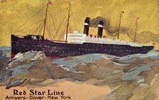 The Red Star Line c1900. Creator: Unknown