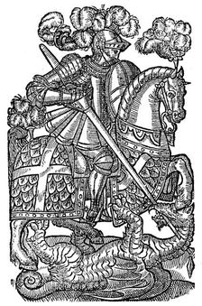 The Redcrosse Knight, 1598, (1893)