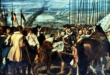 The Reduction of Breda Thirty Years War, 1625, (17th century). Creator: Diego Velasquez