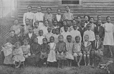 The Reed home and school, 1910. Creator: Unknown