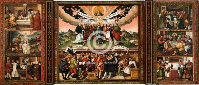 The Reformation Altarpiece, 1554-1555.