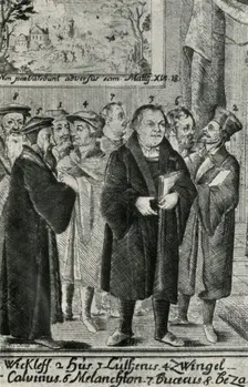 The Reformers 16th century, (1947). Creator: Unknown