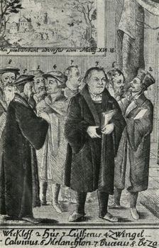 The Reformers 16th century, (1947). Creator: Unknown