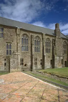 The refectory, Cleeve Abbey, Somerset, 1999. Artist: J Bailey