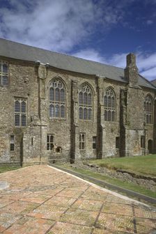 The refectory, Cleeve Abbey, Somerset, 1999. Artist: J Bailey