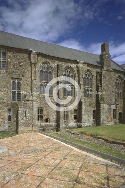 The refectory, Cleeve Abbey, Somerset, 1999. Artist: J Bailey