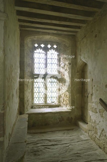 The refectory lobby, Cleeve Abbey, Somerset, 1999. Artist: J Bailey