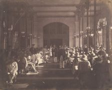 The Refectory of the Imperial Asylum at Vincennes, 1858-59. Creator: Charles Nègre