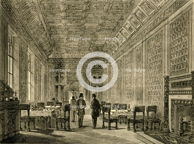'The Refreshment-Room of the House of Lords', (1881). Creator: Unknown.