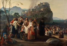 The Refugees of Parga (I Profughi di Parga), 1831. Creator: Hayez, Francesco (1791-1882)