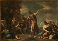 The Refusal of Archimedes, ca 1720. Creator: Ricci, Sebastiano (1659-1734)