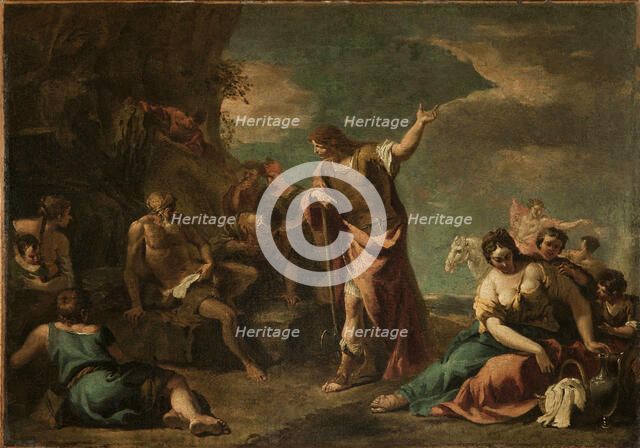 The Refusal of Archimedes, ca 1720. Creator: Ricci, Sebastiano (1659-1734).