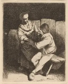 The Refused Caress. Creator: Cornelis Bega