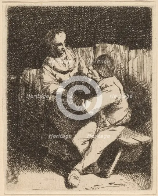 The Refused Caress. Creator: Cornelis Bega.