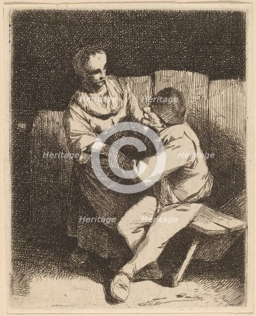 The Refused Caress. Creator: Cornelis Bega.