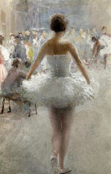 The Rehearsal of the Ballet 1930s. Creator: Wisel, Emil Oskarovich (1866-1943)