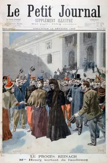 The Reinach Trial, 1899. Creator: F Meaulle